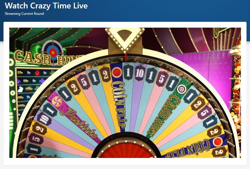 Watch Crazy Time Live
