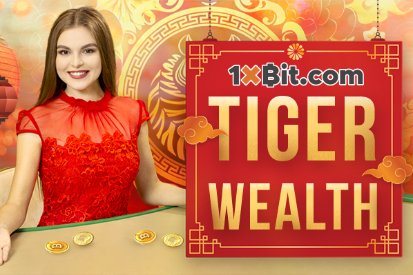 Share Part Of The Treasure From 1xBit’s TIGER WEALTH!