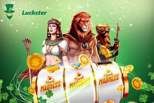 This March Madness, Luckster Casino Is Bringing The Heat With a Touch Of Irish luck!
