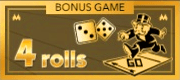 Monopoly 4 Rolls Card